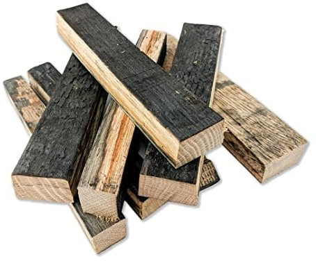 Oak Whiskey Barrel Chunks BBQ Smoking Wood Chunks Smoker Bourbon Blocks 10kg