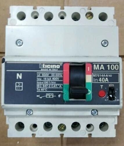 Bticino M7014A4/40 Interruttore magnetotermico 4P 40A 15kA