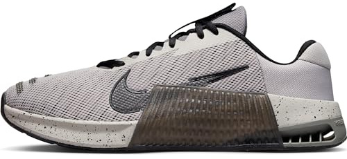 Nike Metcon 9, Training Shoe Hombre, Lt Iron Ore Flat Pewter Black, 38.5 EU