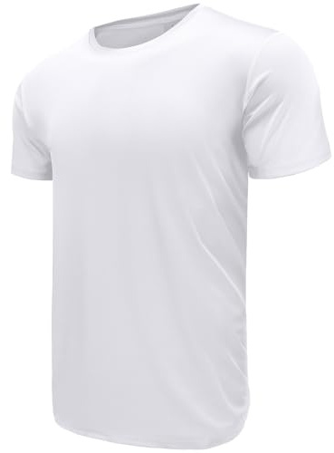 Boyzn 1 or 3 Pack T Shirts for Men, Moisture Wicking Dry-Fit Fitness Sport Shirts, Athletic Running Gym Workout Short Sleeve Tee Shirts for Men