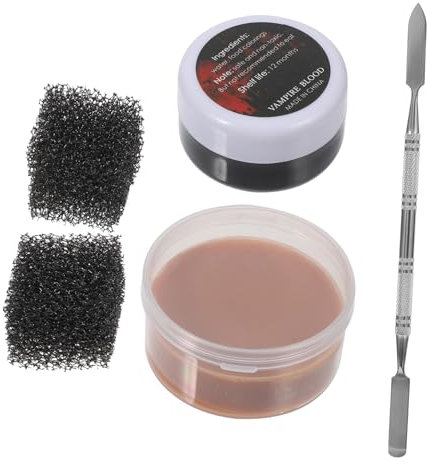 minkissy Cosmetic Wax for Special Effects Skin Wax for Halloween Scar Make up Cosplay Makeup Face Body Paint