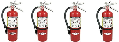 Amerex B500 ABC Dry Chemical Fire Extinguisher 2A-10 BC Rated, 5 lb.
