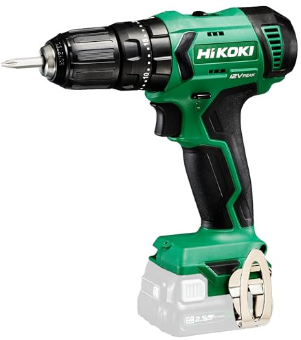 HIKOKI Akku Schlagbohrschrauber, DV12DA (im Karton) 12V, (Ohne Akku, Ladegerät und Transportkoffer)