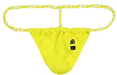 Newsywell T-back bomullsstringtrosor G-sträng Sumo låg stigning bikini kalsonger underkläder, gUL, XXL