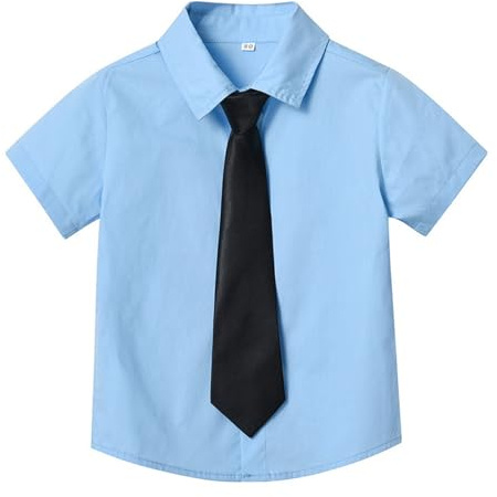 Camisa 98 Niños Niños Verano Solo Color Sólido Manga Corta Chaqueta de Punto Para Niños Niñas Corbata Color Caramelo Camisa Bajo Bajo Bajo El Pecho