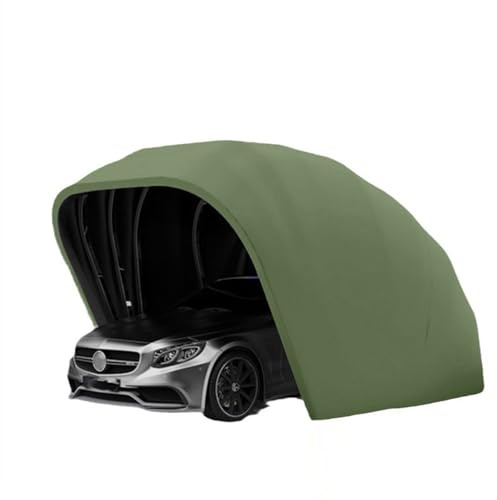 Garage pieghevole per auto, portatile all'aperto, tessuto Oxford 600D e tenda mobile in acciaio inox per parcheggio e riparo per veicoli
