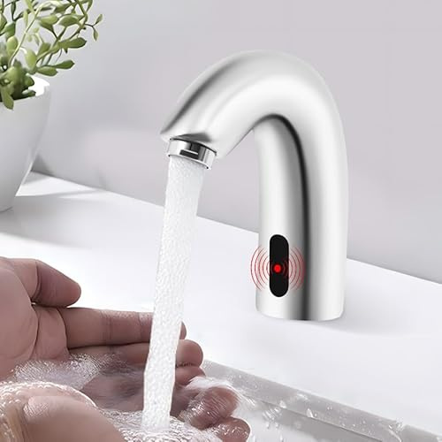 Grifo con sensor automático infrarrojo grifo de agua fría grifo de baño automático grifo de baño grifo de lavabo grifo de cocina lavabo ahorro de agua para baño grifo de baño