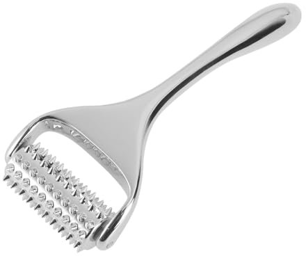 POPETPOP Rouleau De Massage Visage En Alliage De Zinc 13 Cm Pour Soin De La Peau Roller D'Aiguille À Eau LumièRe RéDuction Des Rides Et Raffermissement
