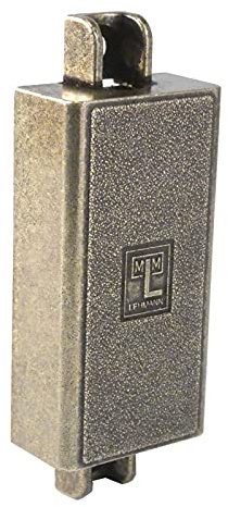 Serrure espagnolette zamac - Décor : Laitonné vieilli - Sens : Gauche - LEHMANN