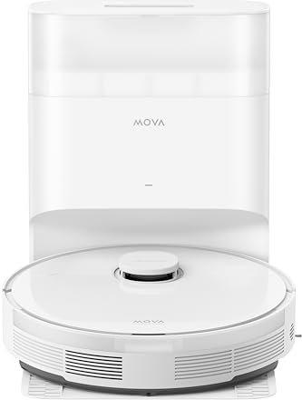Dreame Mova S10 Plus, Auto-Leer-Roboter-Staub- und Wischmopp-Kombination, freihändig bis zu 90 Tage Staub, 7000Pa Saugkraft, VibroTurbo-Wischen, 7 mm Auto Lifting Mop (MOVA S10 Plus)