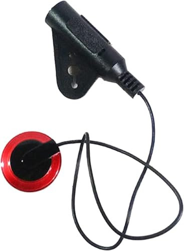Wyjuan Piezo Contact Mic Pickup for Acoustic Guitar Accessory for Ukulele Violin Mandolin Harp Microphone Banjo Microphone Pickup for Guitar Mic Professional Piezo Acoustic and Classical Guitar Parts