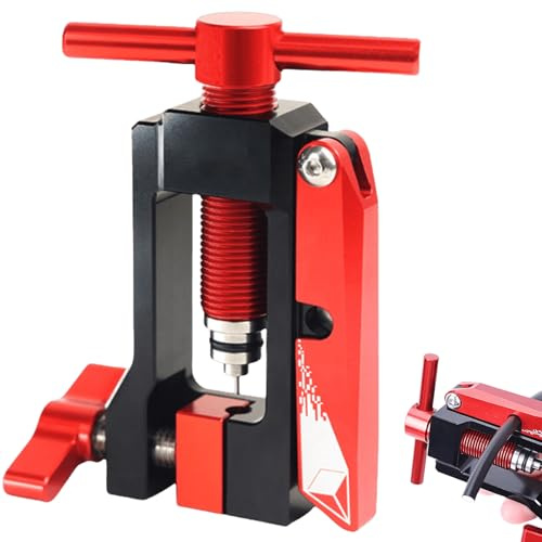 Coupe-tube hydraulique pour vélo, outil de redressement de la patte de dérailleur, outil d'insertion de l'aiguille et 8 pièces de kit d'olive, kit de purge de freins de vélo, pièces de rechange pour