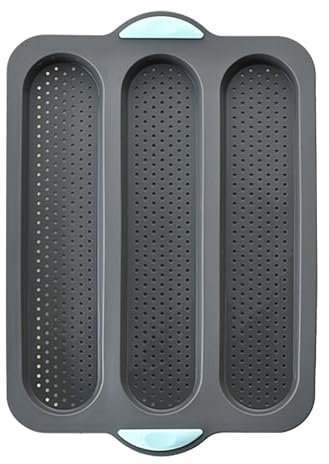 Stampo per pane – Stampo per pagnotta, teglia antiaderente di alta qualità per la cottura del pane, padella resistente al calore per uso in forno, stampo riutilizzabile per pagnotte fatte in casa