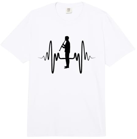 Clarinettiste Professeur de Clarinette Comfort Colors Adult Heavyweight T-Shirt