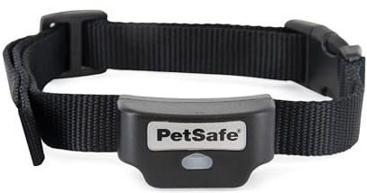 PetSafe - Collier récepteur Rechargeable pour clôture Filaire PetSafe, pour Chiens et Chats, étanche, avec bip sonore et Stimulation électrostatique