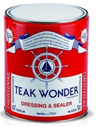 Parachinshop Teak Wonder Dressing & Sealer 4 l Mantenimiento Teak Accesorios Barco