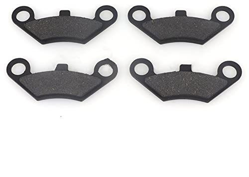 plaquettes de frein avant Pour CF Moto CF 500 600 X5 X6 X8 U5 ATV UTV Moto pièces avant arrière plaquettes de frein Moto vélo disque semi-métallique plaquettes frein arrière (Size : A-Front Brake Pad