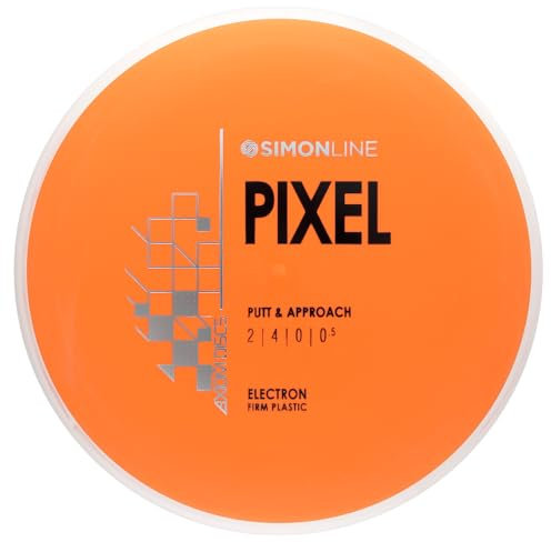 Axiom Discs Electron Pixel (Firm) Simon Lizotte Edition Disc Golf-Putter (170–175 g, Farben können variieren)