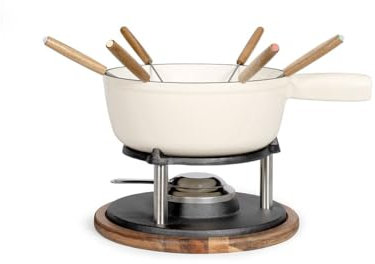 Service À Fondue 6 Fourchettes Crème - MEN426C