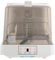 WENNEWU Modern Small Dishwasher, Dishwasher Cleaner, 1200W Portable Mini Countertop Dishwasher, with Built-In Water Tank, Air-Dry Function for Apartment Rvs,Transparent