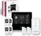 Anti-OKUPAS, Independiente de Electricidad y WiFi Kit Alarma para Casa gsm 4G e WiFi sin cuotas con Pantalla Táctil y Batería de 1500mAh. Aplicación Tuya Smart Life, Alexa y Google, seQrell SQ4324F