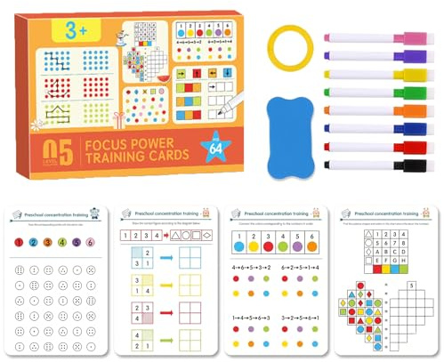 Carte apprendimento concentrazione bambini, imparare a scrivere,libro per imparare a scrivere,quaderni per imparare a scrivere