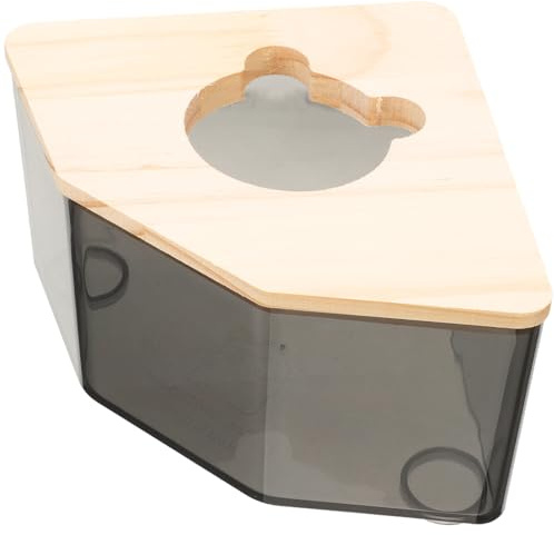 Zerodeko Salle de Bain à Sable pour Hamster Transparente en Acrylique