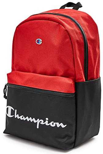 Champion Unisex's Manuscript Backpack, Scarlet Heather, One Size