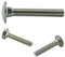 M5 x 30 mm (10 pezzi) viti a testa tonda con dado quadrato, in acciaio inox VA A2 V2A, viti a testa tonda, completamente filettate, DIN 603, ISO 8677, AGBERG