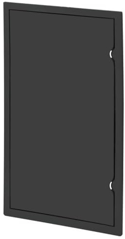Miratic Sportello Ispezione Cartongesso per Contatori dell'Acqua Sifoni o Valvole Sportello Contatore Acqua in ABS Colore Nero Botola Ispezione Cartongesso Varie Dimensioni (30 x 50 cm)