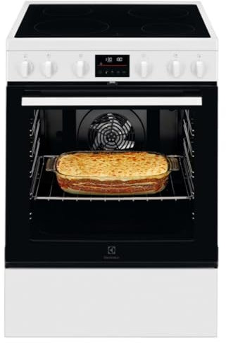 Cuisinière Vitrocéramique 73l 4 Feux Blanc - LKR64890AW