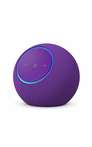 Amazon Echo Dot Max (nouvelle génération) : enceinte Alexa avec son qui emplit la pièce et hub connecté intégré, Améthyste