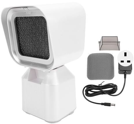 Portable Range Hood, 100 cfm 2 Speed Smoke Odor Extractor | ABS Housing, Washable Filter, Adjustable Height Angle, RV and Kitchen Use, UK Plug, Kitchen Ventilator