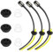 SHYSBV Strimmer Fuel Line,Universal Strimmer Fuel Pipe,Fuel Line Hose Kit,Petrol Strimmer Parts,Fuel Hose for Brush Cutter Brush Cutter Trimmer Mower Hedge Trimmer - 3 Sets