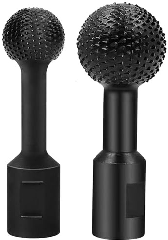 Bohaner 2 frese a sfera per legno, 25 mm, 40 mm, per trapano a sfera, per arco angolare 115/125