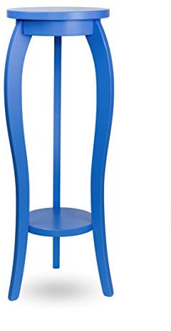 bixard | Piedistallo in Legno, Piedistallo, Consolle, Tavolo da ingresso in Massello di Faggio | BLU 75