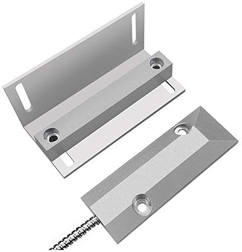 Alarm-Magnetkontakte für Rollladen-Garagentor-Schaltsensor NC mit L-Halterung