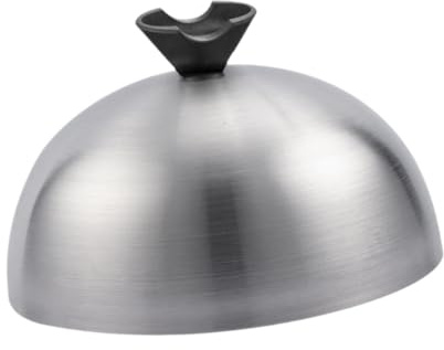 predolo Coperchio per Hamburger, Coperchio Spray, Rotondo per Pentola, Piastra, Grill, Teppanyaki, Barbecue, 24 Cm