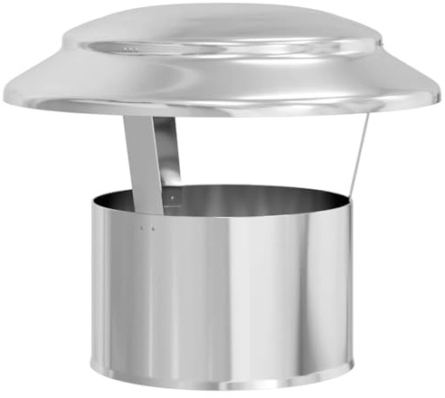 Chapeau de Cheminée, Capot de Cheminée Capuche de Pluie de Toit vieux bois 75x20x87,5 cm bois d'ingénierie