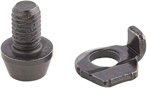 SHIMANO Cycling Y5ZJ98030 RD-M8000 Bicycle Cable Fixing Bolt & Plate - Spare Parts for Bike - M5 x 8