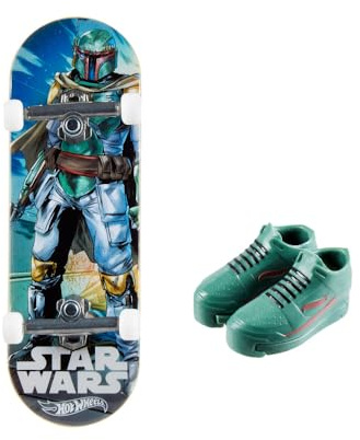 Hot Wheels Mattel Mini Skateboard with Shoes Assorted Models (HNG34)