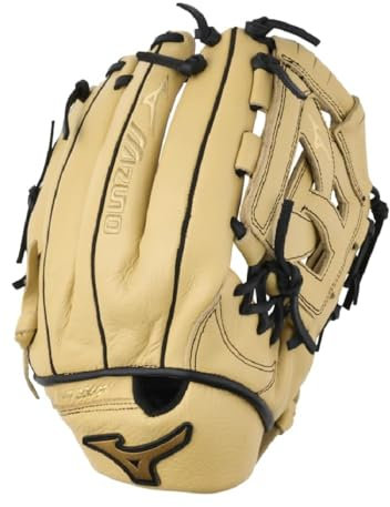 Mizuno Prospect Parashock Series Baseball-Handschuh, 29,2 cm, 29,2 cm, Jugend-Felderhandschuh, Rechtshänder-Werfer, Braun