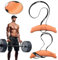 Gndigufa Kraftstationen Geräte für den Oberkörper 001, Kabelzug Griffe Kabel Befestigung Trainingsgriff für Anwendbar Auf Klimmzugstangen (Orange)