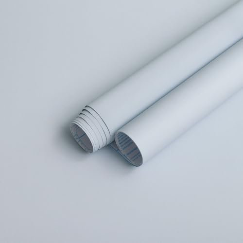 Timeet Matt Blue Self-Adhesive Wallpaper, 40 x 300 cm, Kitchen Furniture Sticker, Vinyl Film for Boys