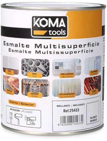 Koma Tools Smalto Acrilico Bianco Lucido 750 ml