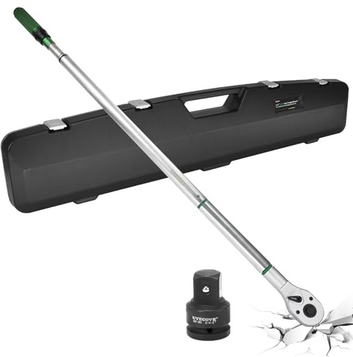 UYECOVE Drehmomentschlüssel 3/4 Zoll 200-1000Nm drehmomentschlüssel auto (Green)