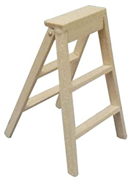 Toyvian Décor De Mini Échelle Mini-Meubles Tout Petit Miniatures Maison Meuble Miniature Jouets Maquette Bois Échelle Miniature Échelle en Bois Miniature Petite Échelle Pliable Bambou