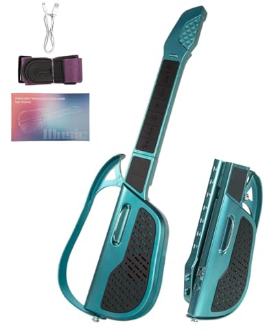 Guitare pour - Guitare Électrique sans Cordes | Instrument de Musique Éducatif pour Jeu en Groupe à la Maison École Maternelle Fête Familiale Voyage