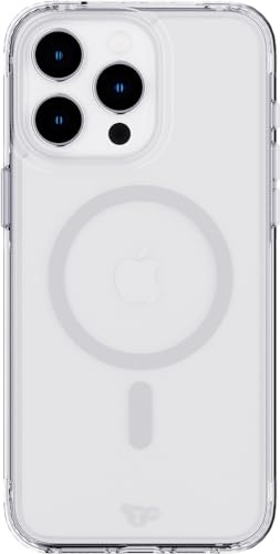tech21 Evo Clear case Compatible with MagSafe for iPhone 15 Pro Max - Impact Protection Case - Clear