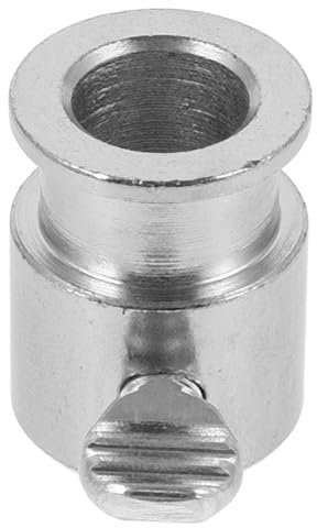 KONTONTY Accessorio Per Girarrosto in Ferro Bullone Di Fissaggio Per Asta Dello Spiedo, Tappo Per Asta Di Grigliatura, Forniture Per Barbecue All'aperto, Resistente e Di Precisione Per Griglia a Gas